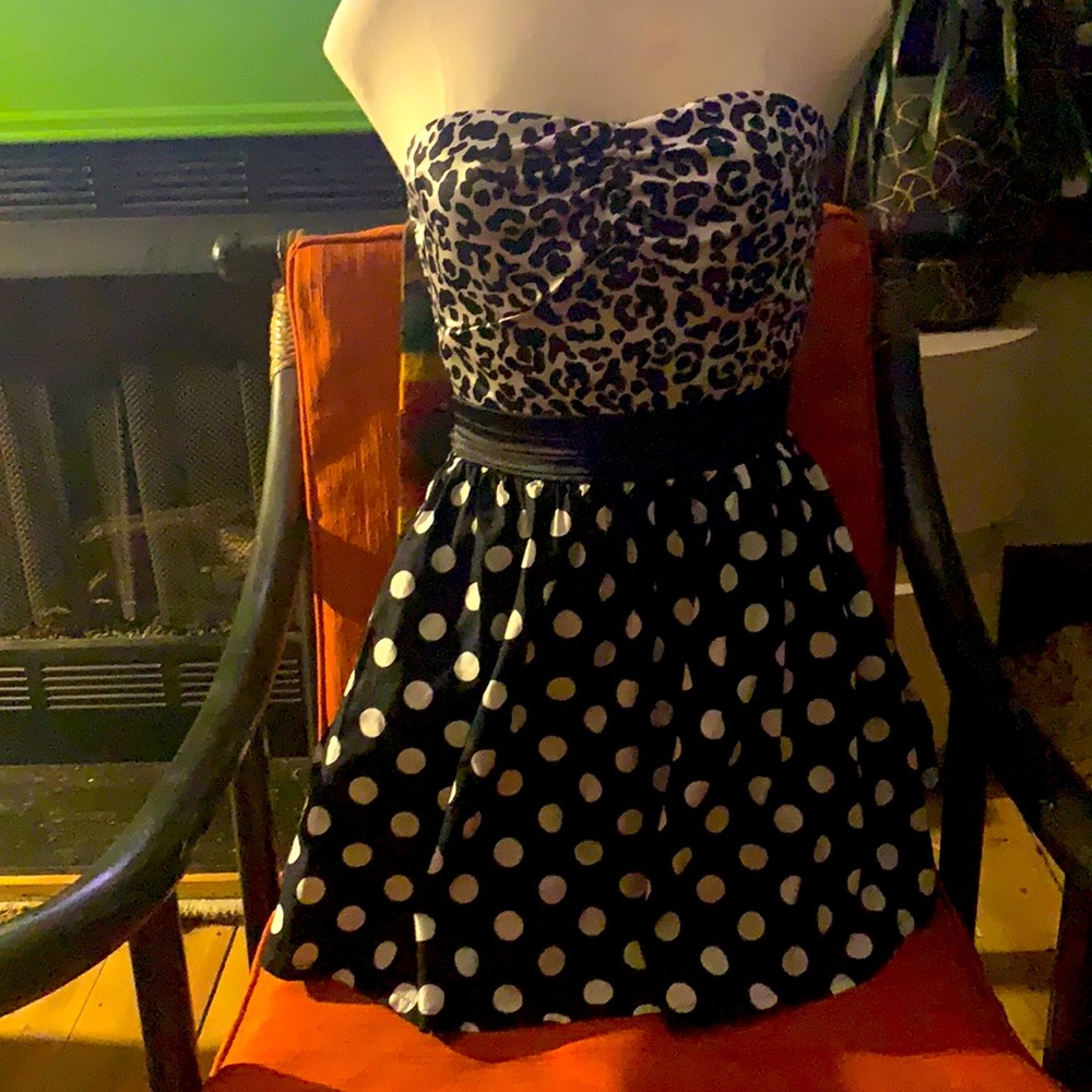 🐆Cheetah ⚫️⚪️ Polka Dot Dress